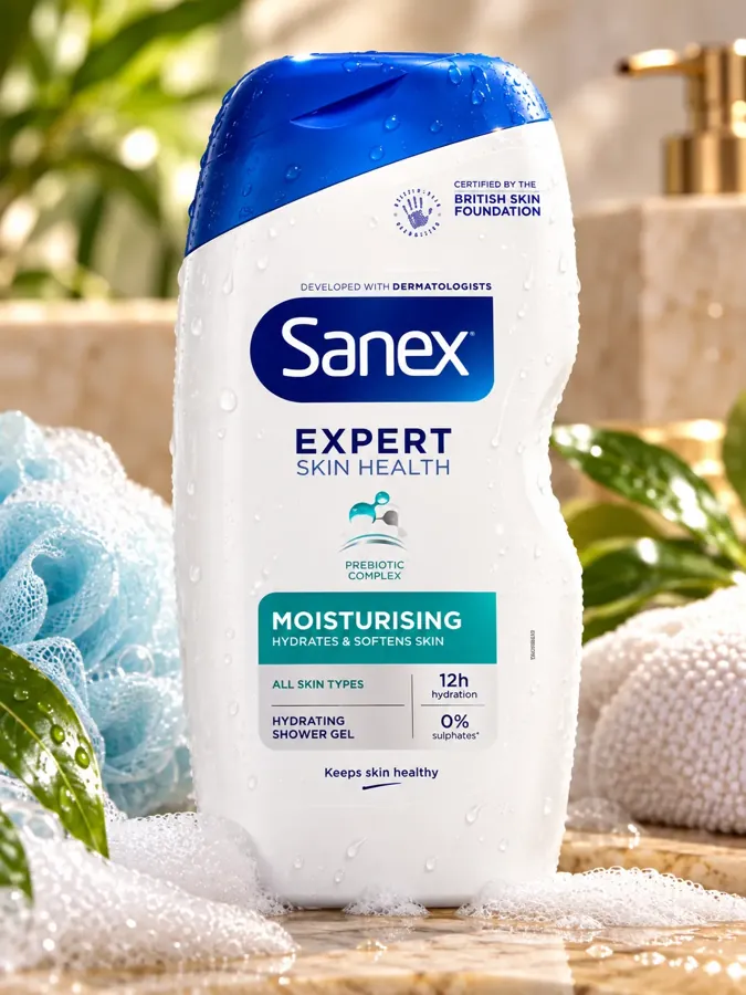 Sanex Expert Moisturising Shower Gel