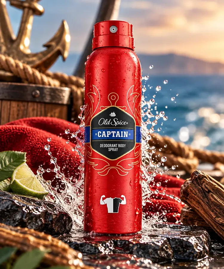 Old Spice Captain Body Spray