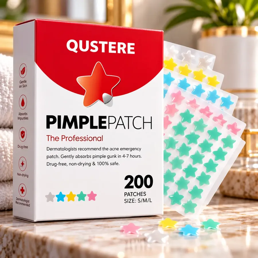 Qustere Star Pimple Patches